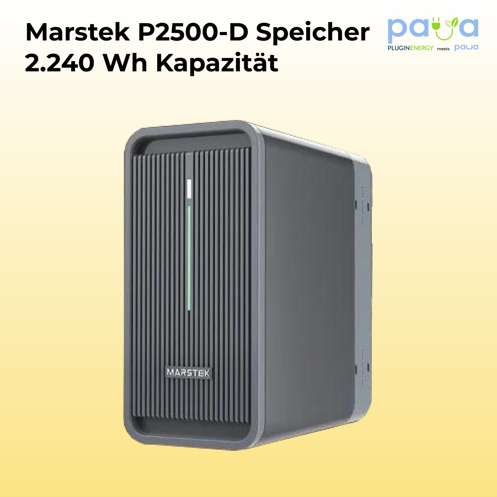 Marstek P2500-D 2240Wh Zusatzspeicher für Balkonkraftwerke