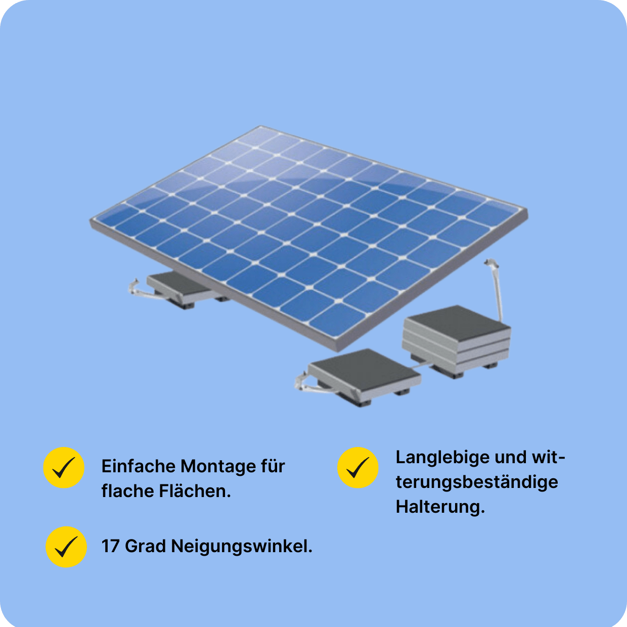 Aufständerung für Garden und Flat Produkte (ValkBox® 3) - paua Solutions