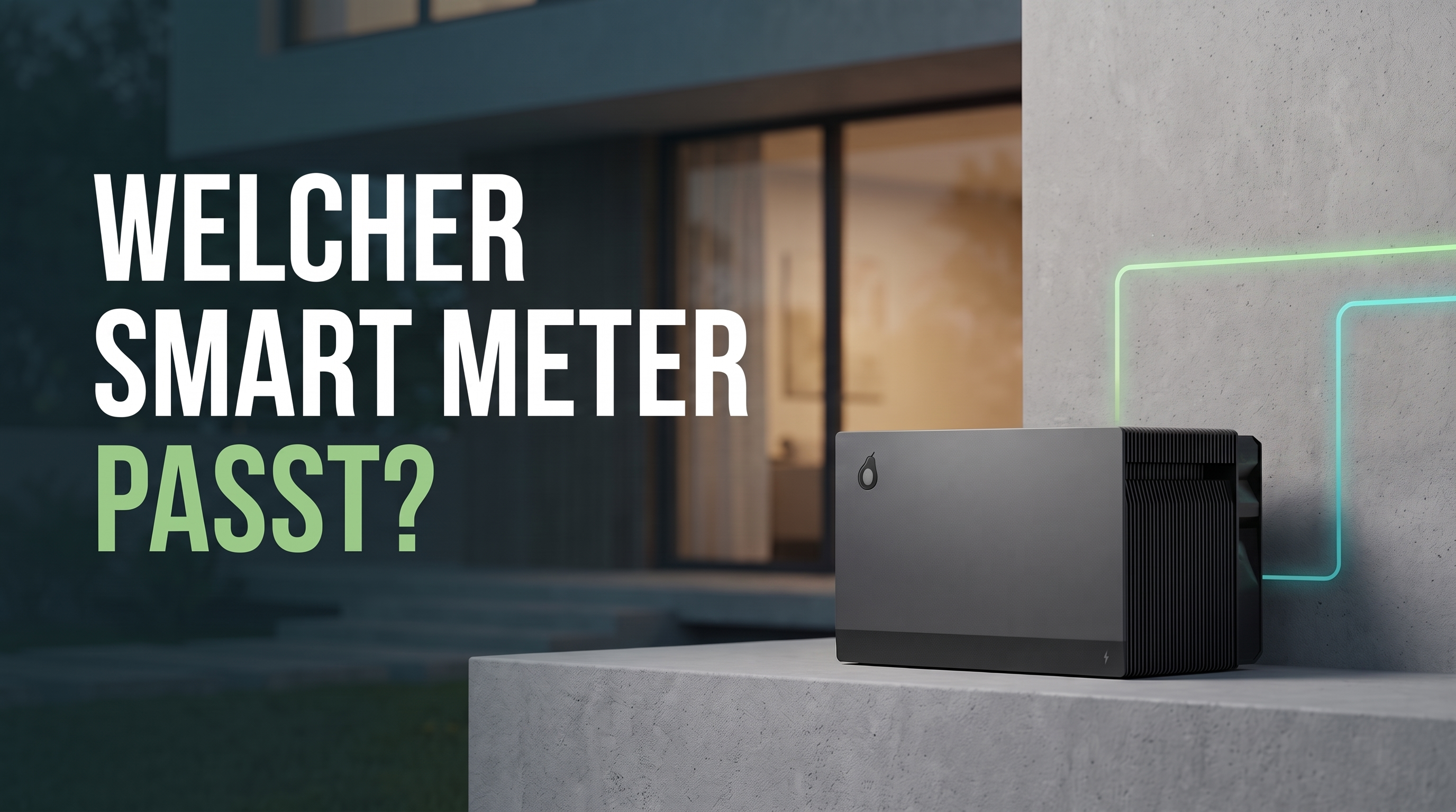 FoxESS Avocado Orbit Pro mit Smart Meter im intelligenten Haushalt