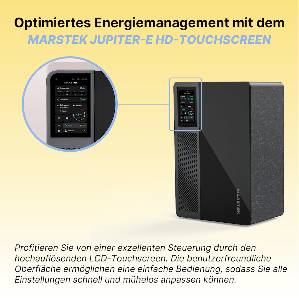 Marstek Jupiter E 5120 Wh Speicher für Balkonkraftwerke