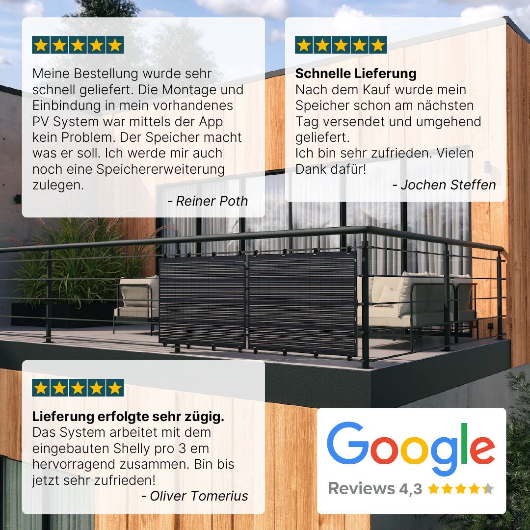 ANKER Solarbank 3 E2700 Pro + PiE POWER 4000W BALKONKRAFTWERK