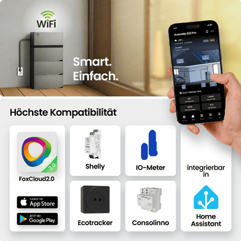 FoxESS Avocado 22 Orbit M 2110Wh Speicher für Balkonkraftwerk