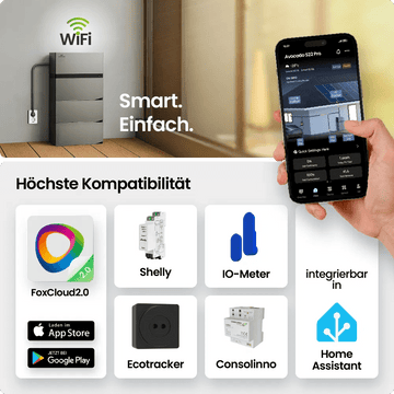 FoxESS Avocado 22 Orbit M 2110Wh Speicher für Balkonkraftwerk
