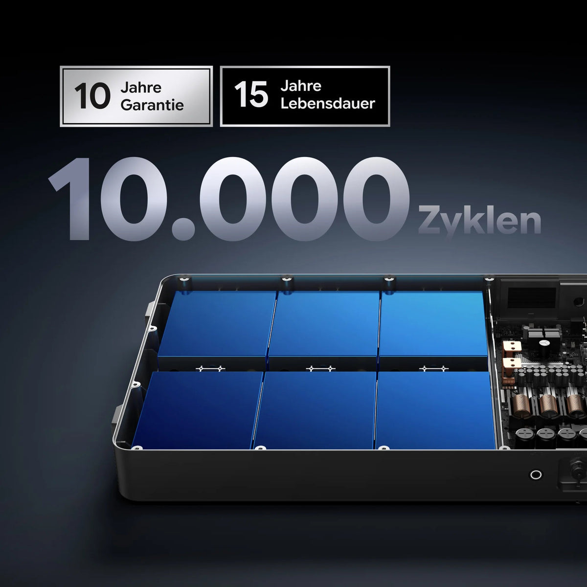 SAMDUO Nex E6000 – LiFePO4-Batterietechnik und Herstellerangabe zu Ladezyklen